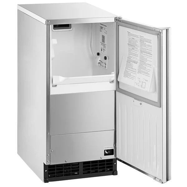 Hoshizaki C-80BAJ-AD 14 7/8" ADA Compliant Air Cooled Cubelet Ice Machine Undercounter 115V - 80 lbs/day