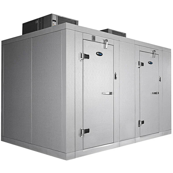 Amerikooler Walk-In Combo, Indoor Floorless Freezer / Cooler, with Top Mounted Refrigeration