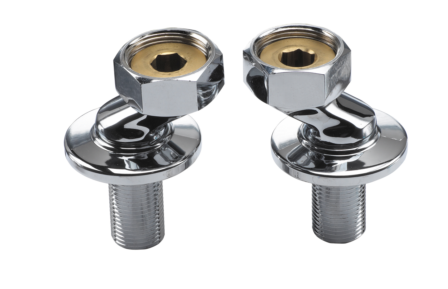 Krowne 21-402L Low Lead Medium Adjustable Supply Inlets w/ 1" Range for Royal