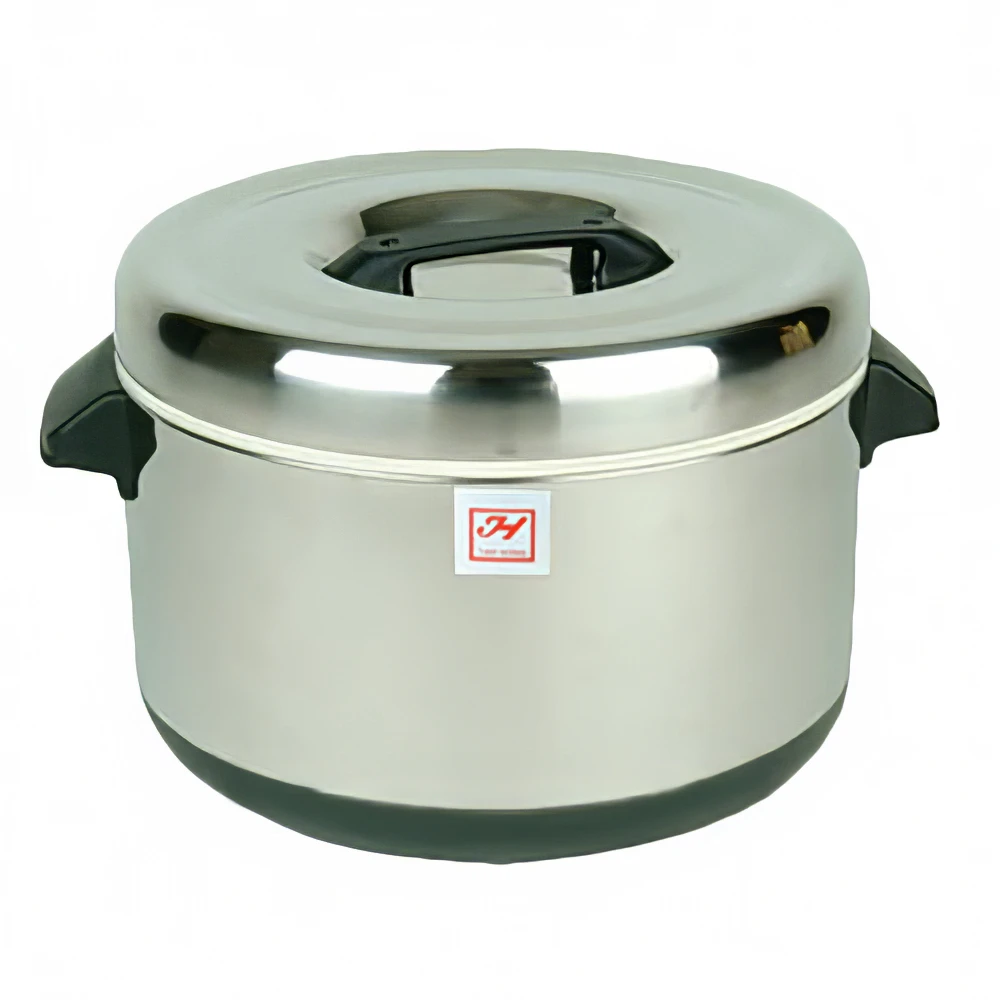 Thunder Group SEJ74000 60 cup Sushi Rice Container - Stainless Steel Liner & Exterior