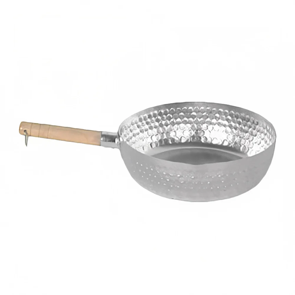 Thunder Group ALSP004 9" Round Sauce Pan w/ Wood Handle, Aluminum
