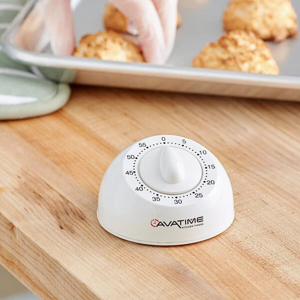 AvaTime 60 Minute Kitchen Timer Mechanical 3-1/4"