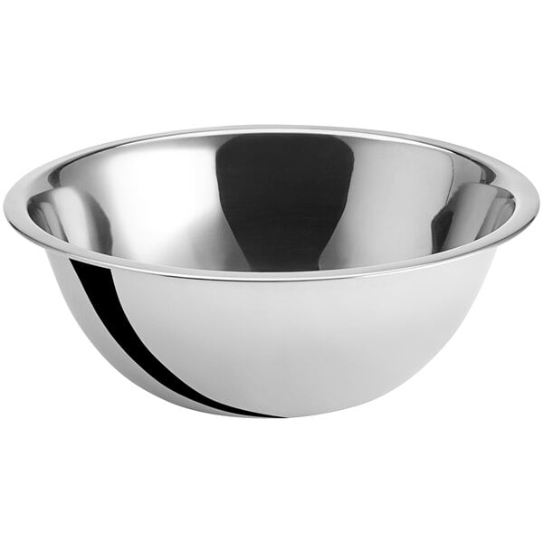 Choice 1.5 Qt. Mixing Bowl 8 1/8"dia Standard Stainless Steel