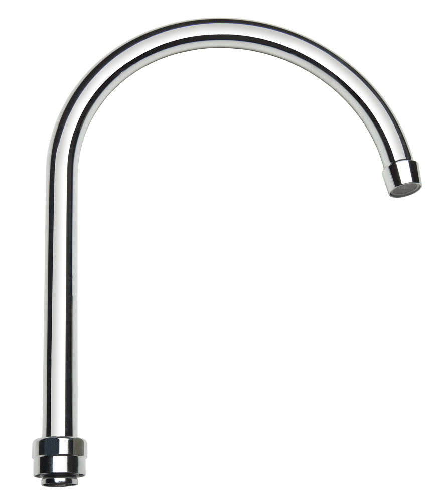 Krowne 21-429L 11" Gooseneck Replacement Spout - Low Lead, Stainless