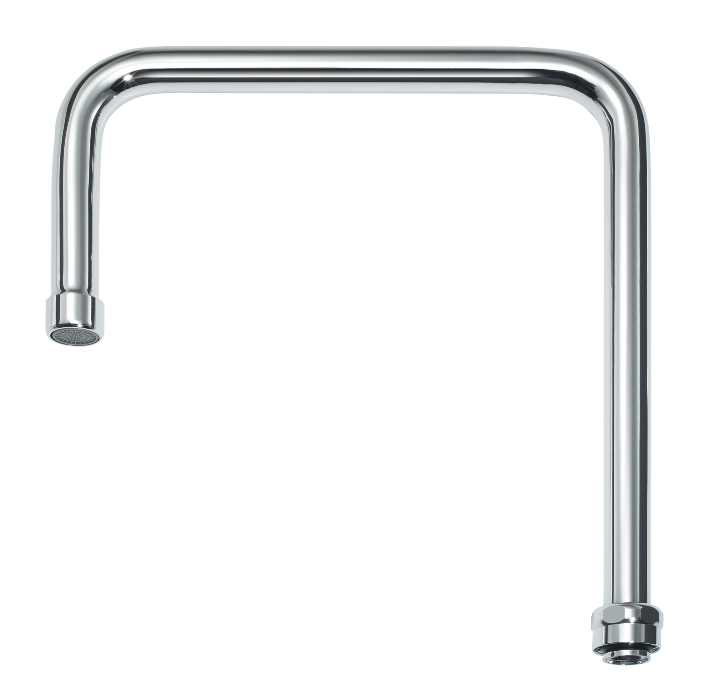 Krowne 21-432L 8 1/2" Double Bend Gooseneck Spout w/ 1.8 GPM Aerator