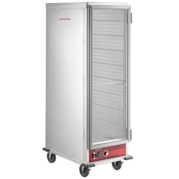 Avantco HEAT-1836I Insulated Heated Holding Cabinet Full Size with Glass Door - 120V  1,440 Watts