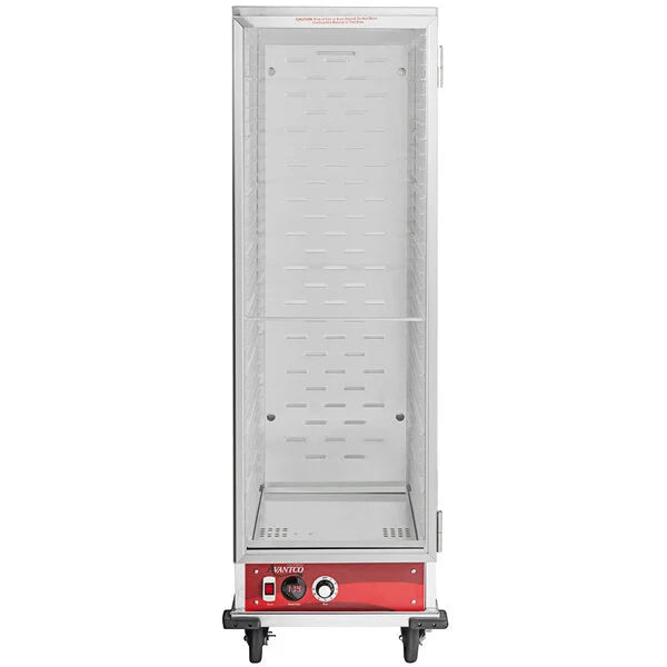 Avantco HEAT-1836I Insulated Heated Holding Cabinet Full Size with Glass Door - 120V  1,440 Watts