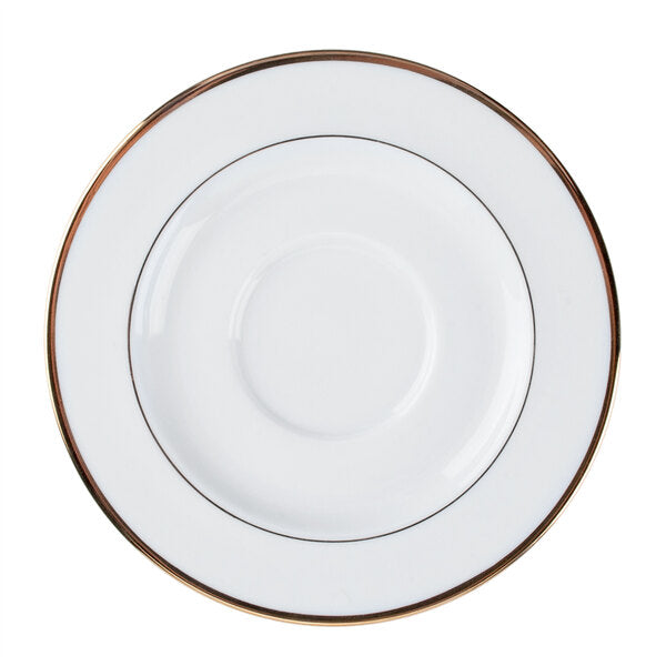 CAC GRY-2 5.75" Dia. Golden Royal Saucer - 36/Case