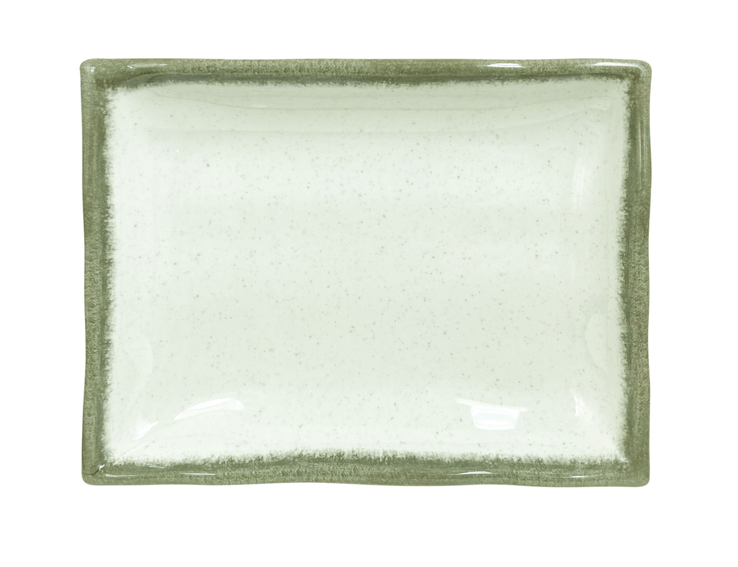 Thunder Group 2406VT 6 1/4" Rectangular Melamine Plate, Victoria