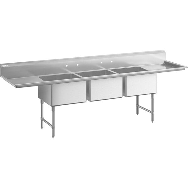 Sink - Three Compartment SS2424-3RL