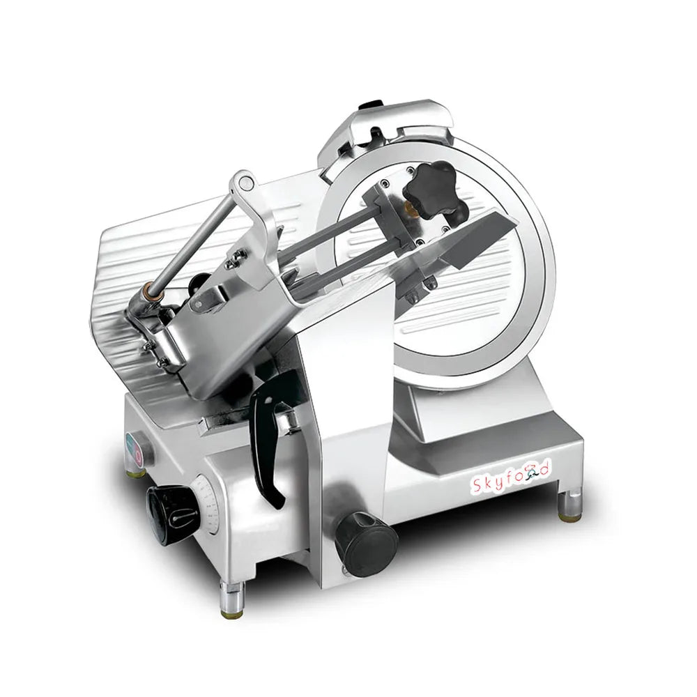 Skyfood 312EC1 Manual Meat & Cheese Slicer w/ 12" Blade - Belt Driven, 1/2 hp