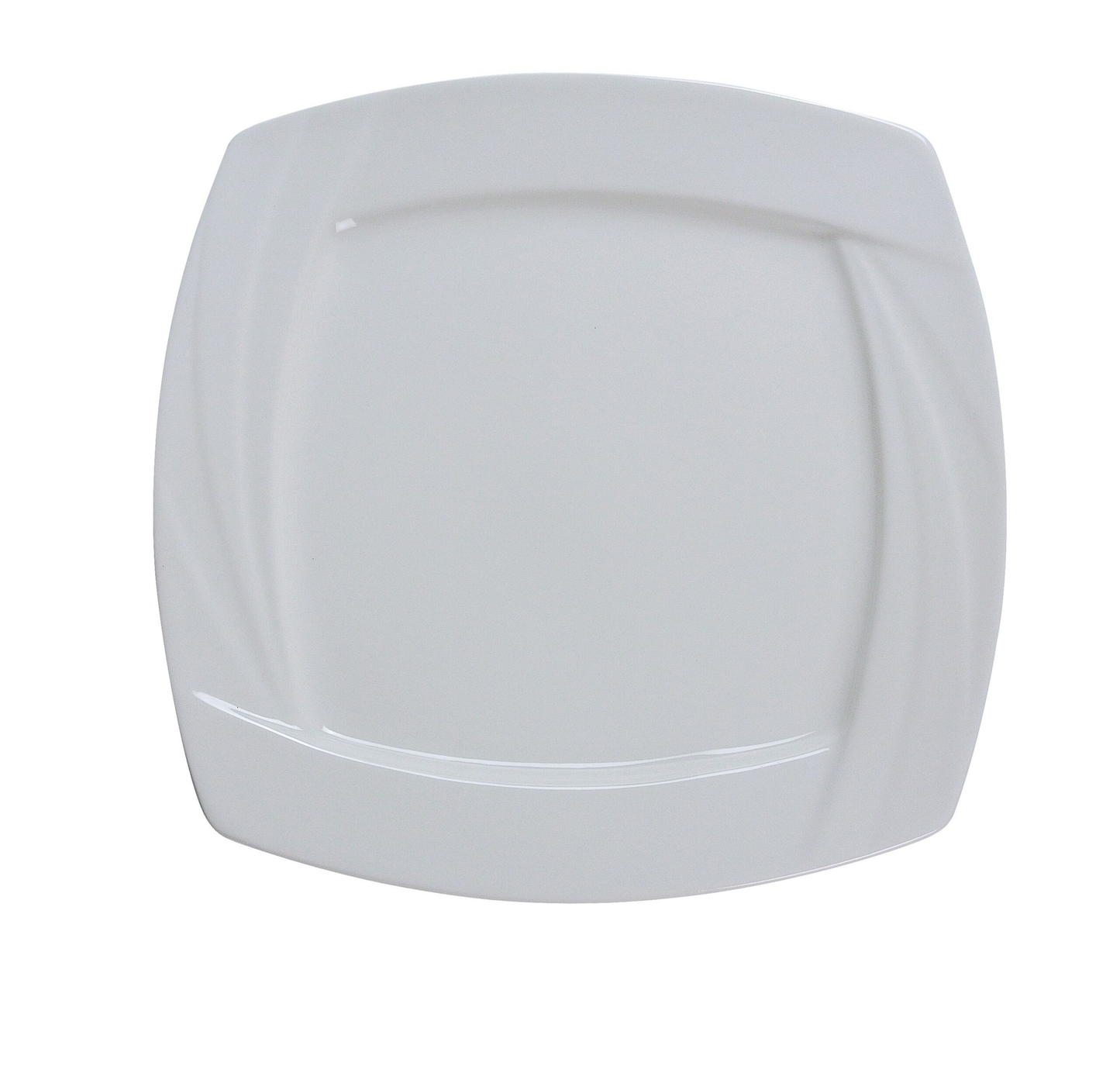 Yanco MM-10-SQ Miami Plate 10"L X 10"W Square
