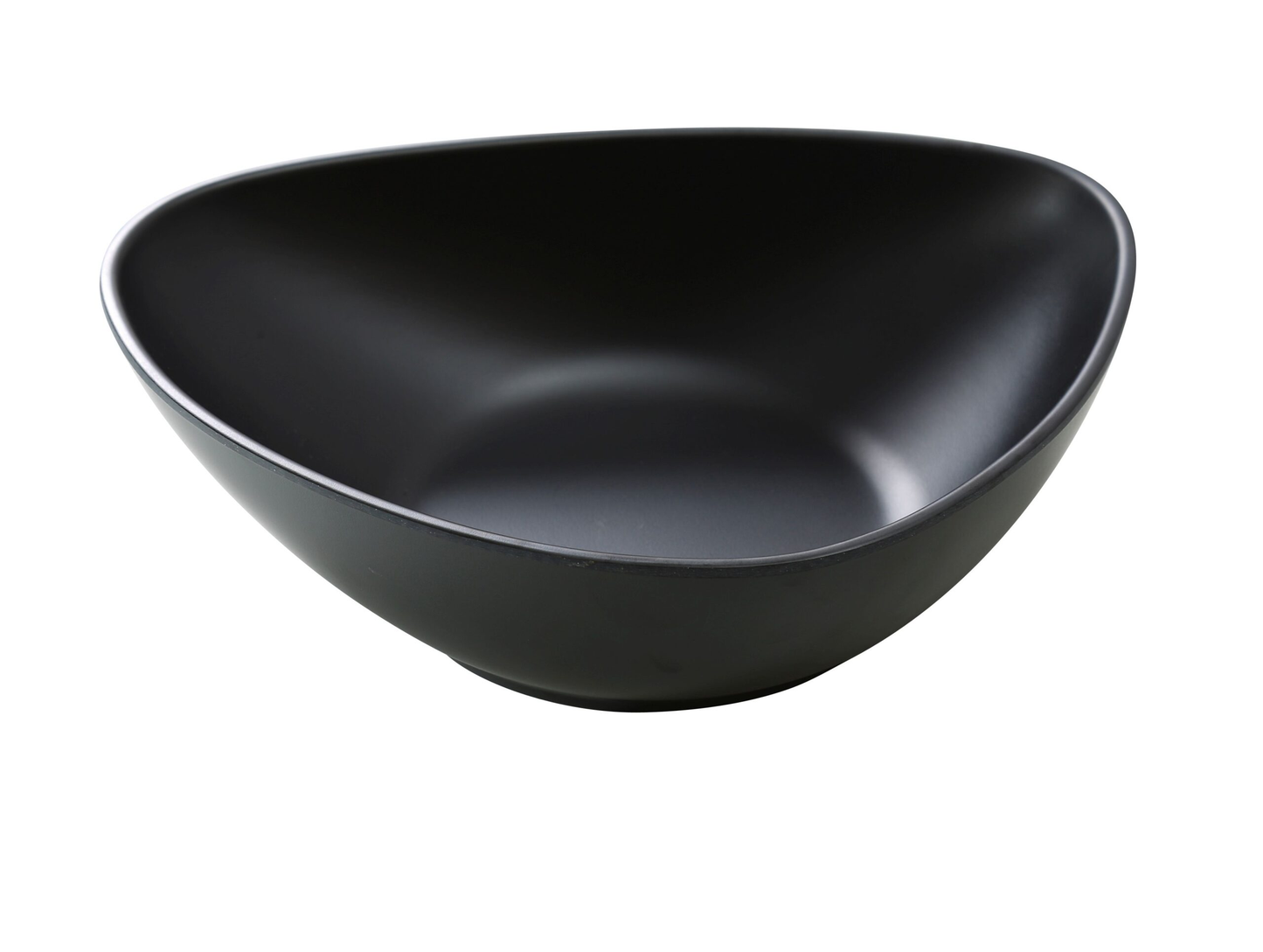 Yanco MO-211BK Moderne Pasta Plate 60 Oz. 11"L X 9"W X 3"H