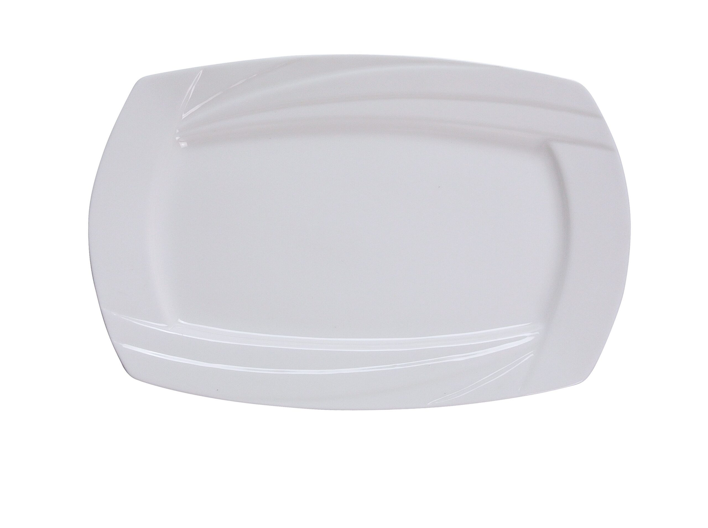 Yanco MM-10 RT Miami Plate 10"L X 7"W Rectangular