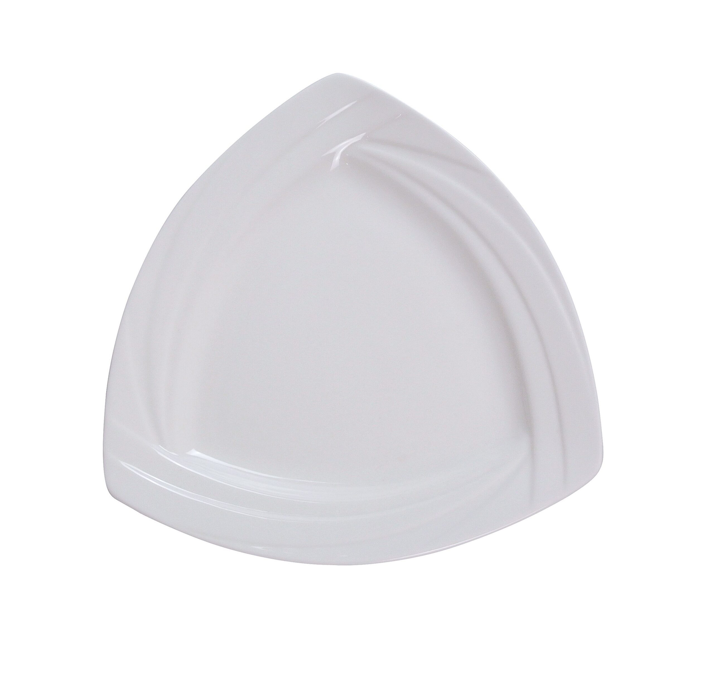 Yanco MM-12-TR Miami Plate 12"L X 12"W Triangular