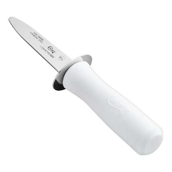 Oyster Knife with White Handle