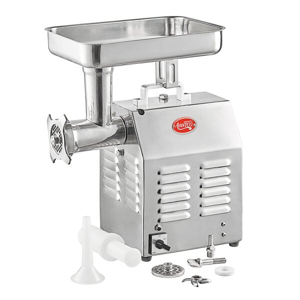 Avantco MG12R #12 Commercial Electric Meat Grinder 1HP - 110V, 1 hp