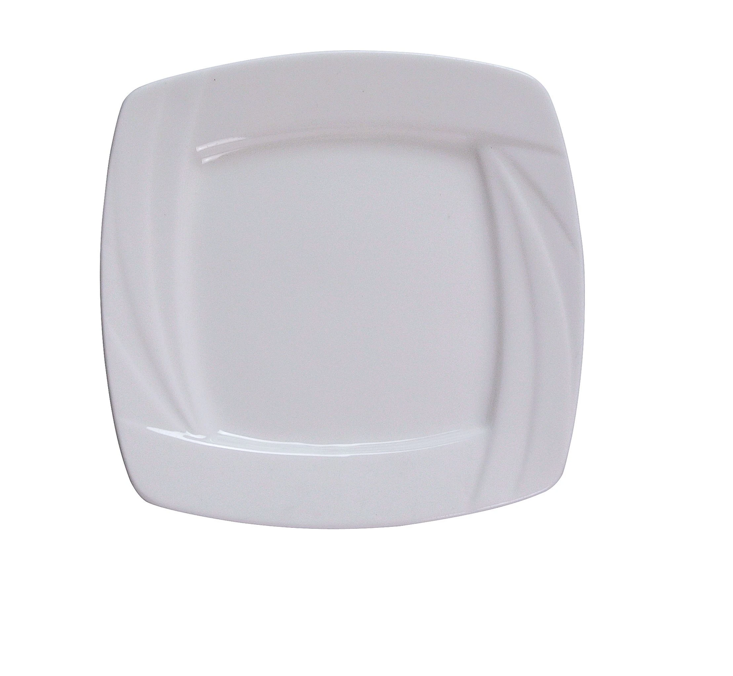 Yanco MM-8-SQ Miami Plate 8"L X 8"W Square