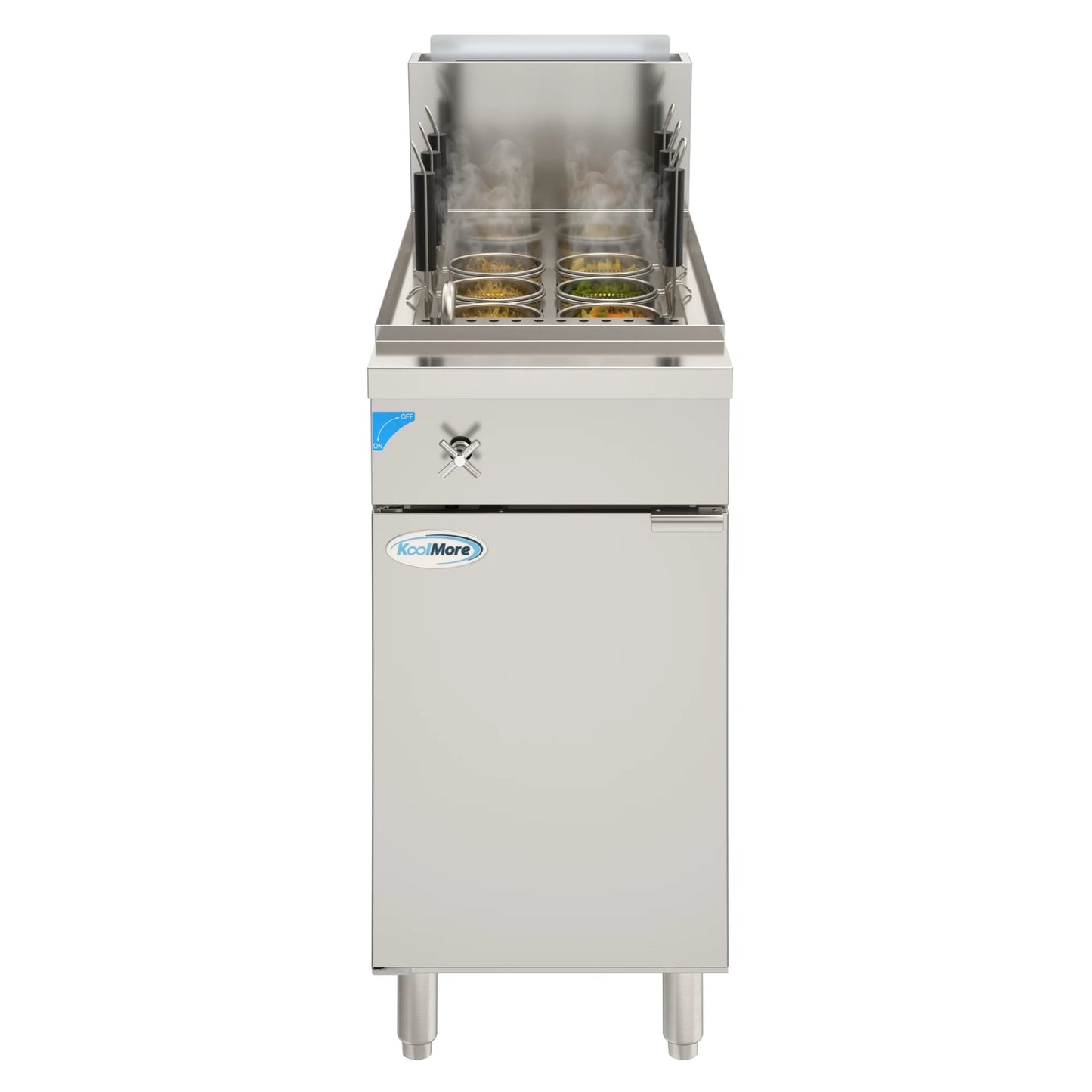 Koolmore KM-PC6-NG Pasta Cooker With 6 Baskets 70,000 BTU 11-Gallon