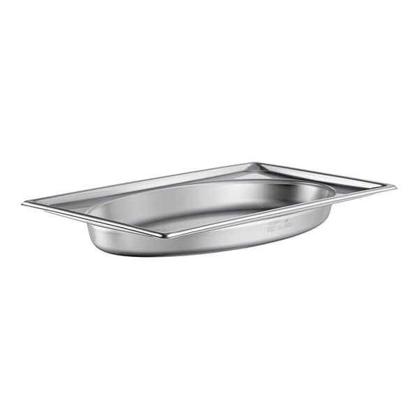 Steam Pan OVAL Full Size 2-1/2"D Vollrath 3101020