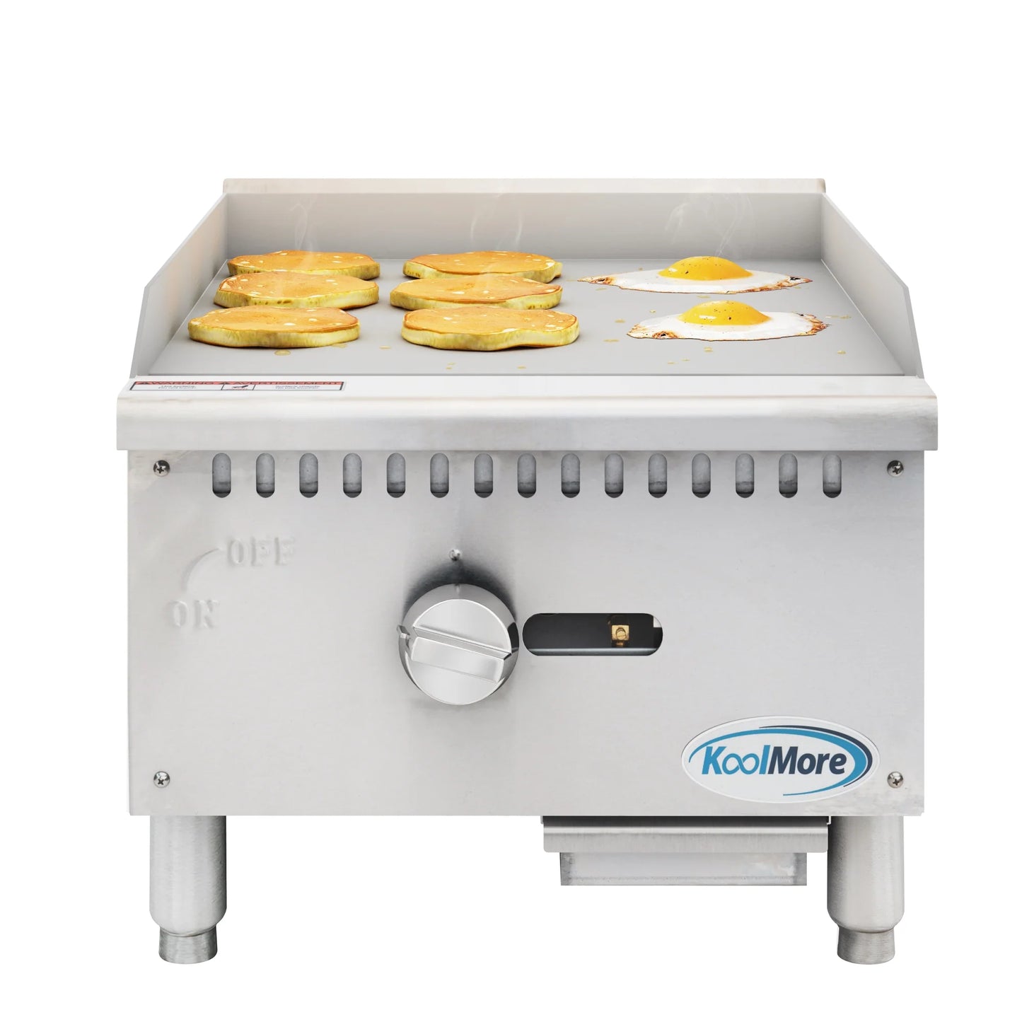 Koolmore KM-GG1-18M 18" Gas Countertop Griddle with Manual Controls 30,000 BTU