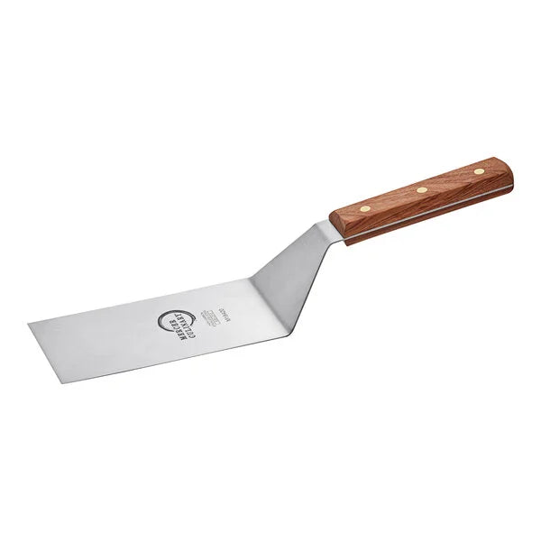 Mercer Culinary M18420 Turner  6" x 3" Square Edge with Rosewood Handle