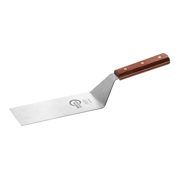 Mercer Culinary M18460 Turner  8" x 3" Square Edge with Rosewood Handle
