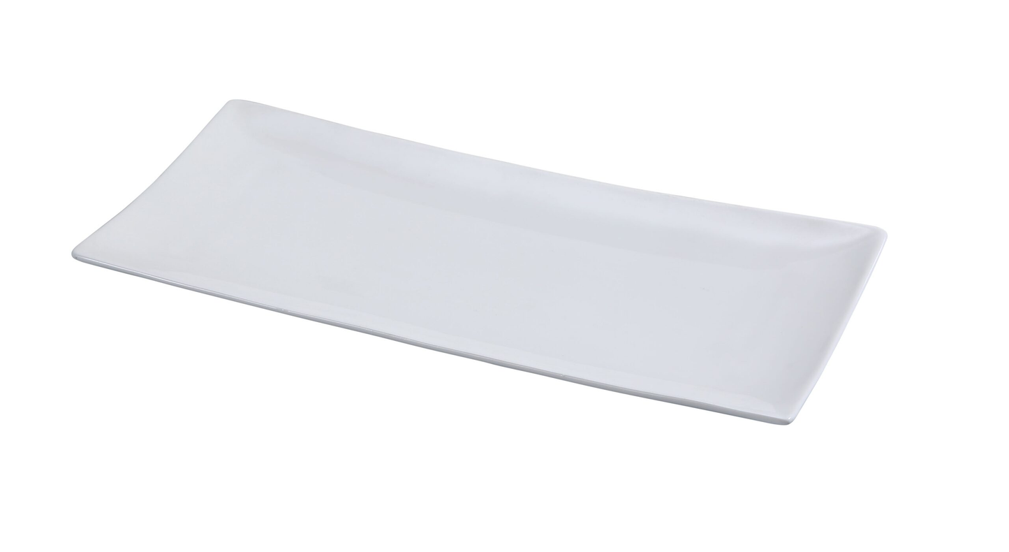 Yanco FU-212 Fuji Sushi Plate 11-1/2"L X 5-1/2"W Rectangular