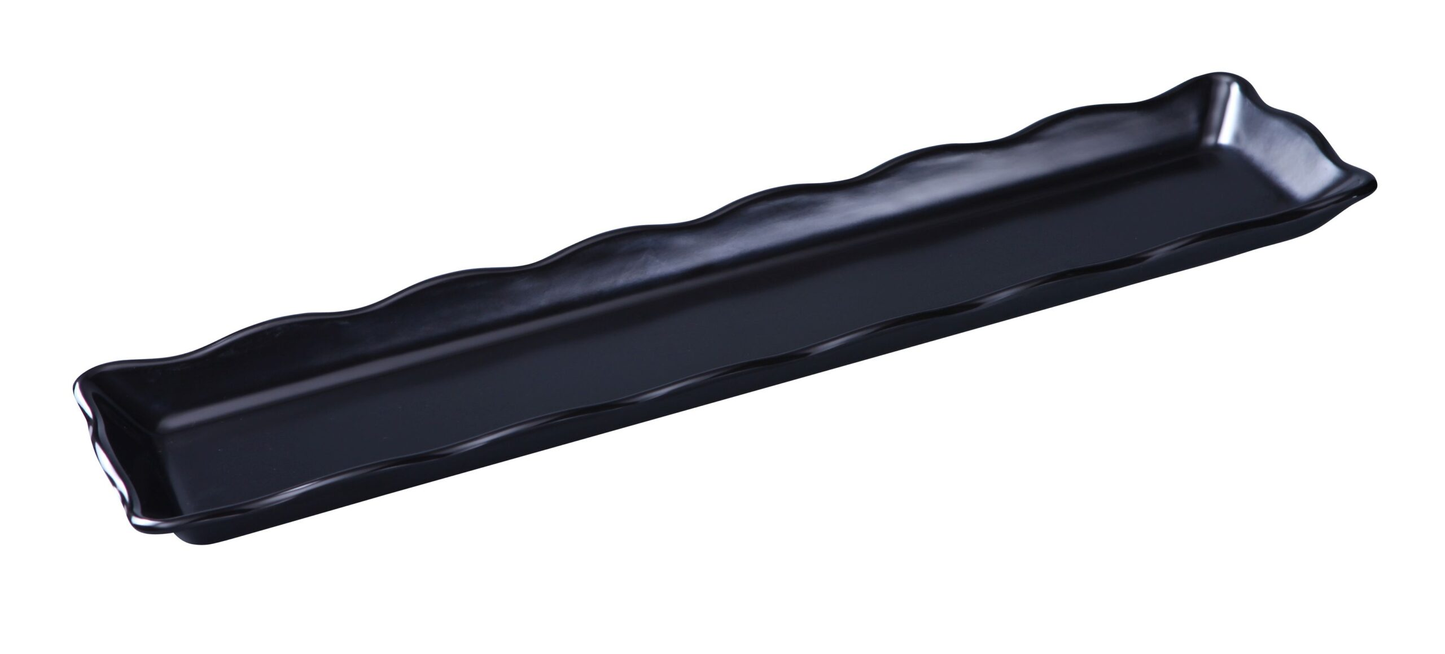 Yanco DC-6021B Serving Tray 21" X 5-1/4" X 1" Rectangular
