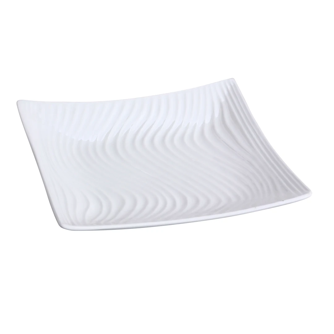 Yanco FU-1107 Fuji Plate 7-1/2"L X 7-1/2"W Square