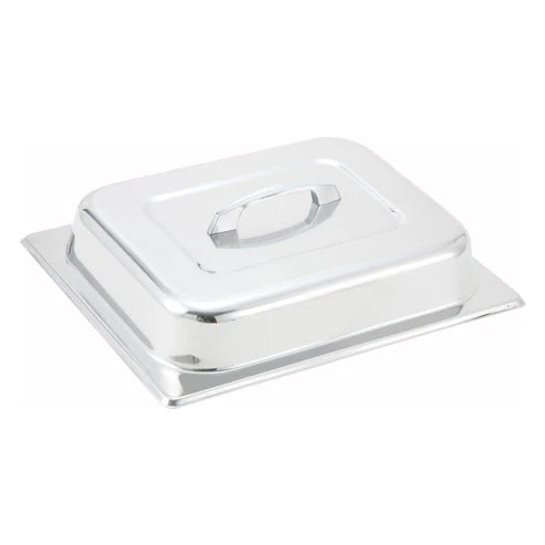 Winco C-DCH Dome Cover 1/2 Size With Handle Stainless Steel