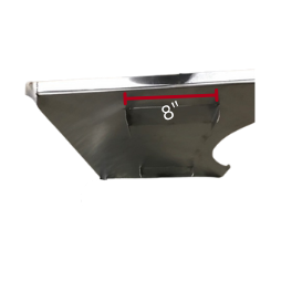 YONGXIN S/S Sauce Rack- Single Shelf for wok range