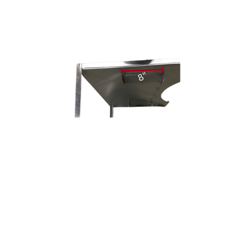 YONGXIN S/S Sauce Rack- Double Shelves Stainless Steel Sauce Rack For Chinese Wok Range