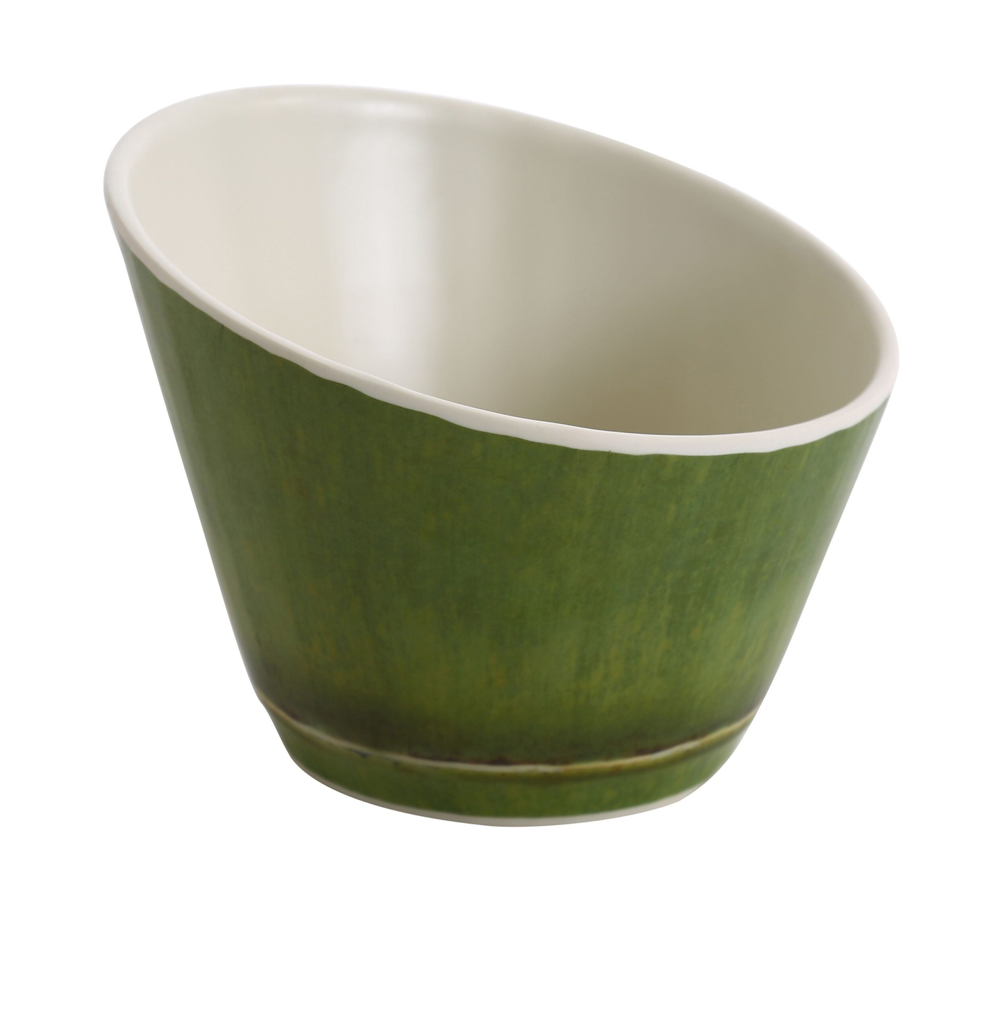 Yanco BA-406 Bamboo Style Sheer Bowl 32 Oz. 6-1/2" Dia. X 3-3/4"H