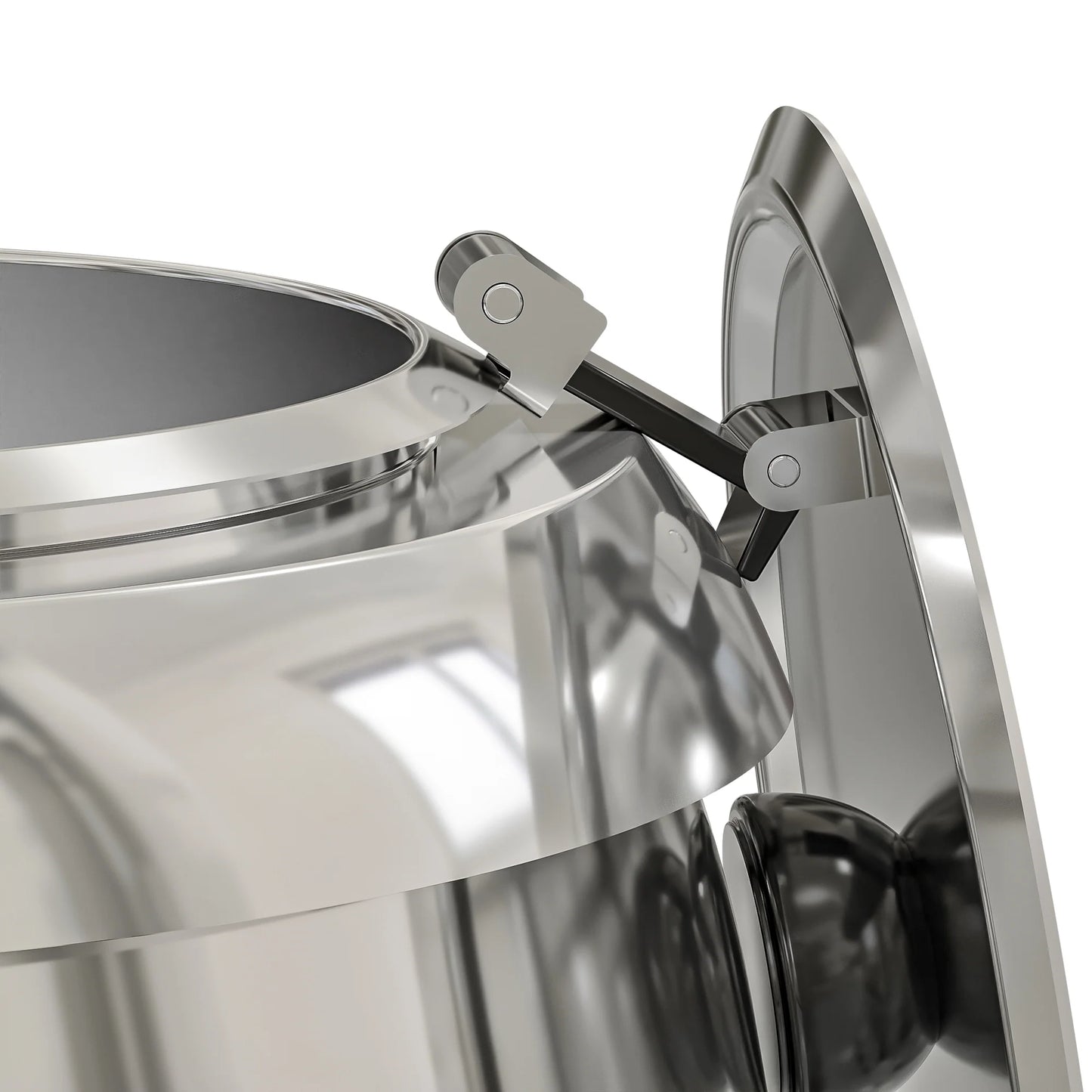 Koolmore SK-SS-3G 11.5 Qt. Round Countertop Black Stainless-Steel Food / Soup Kettle Warmer