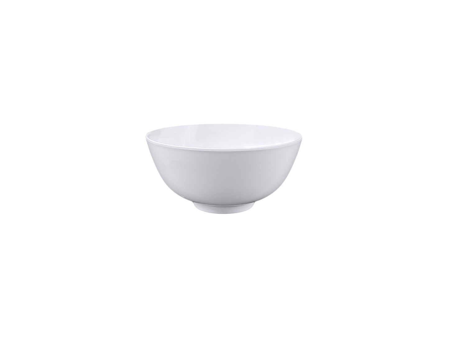 Thunder Group 3004TW Imperial 12 oz. White Melamine Rice Bowl - 12/Pack