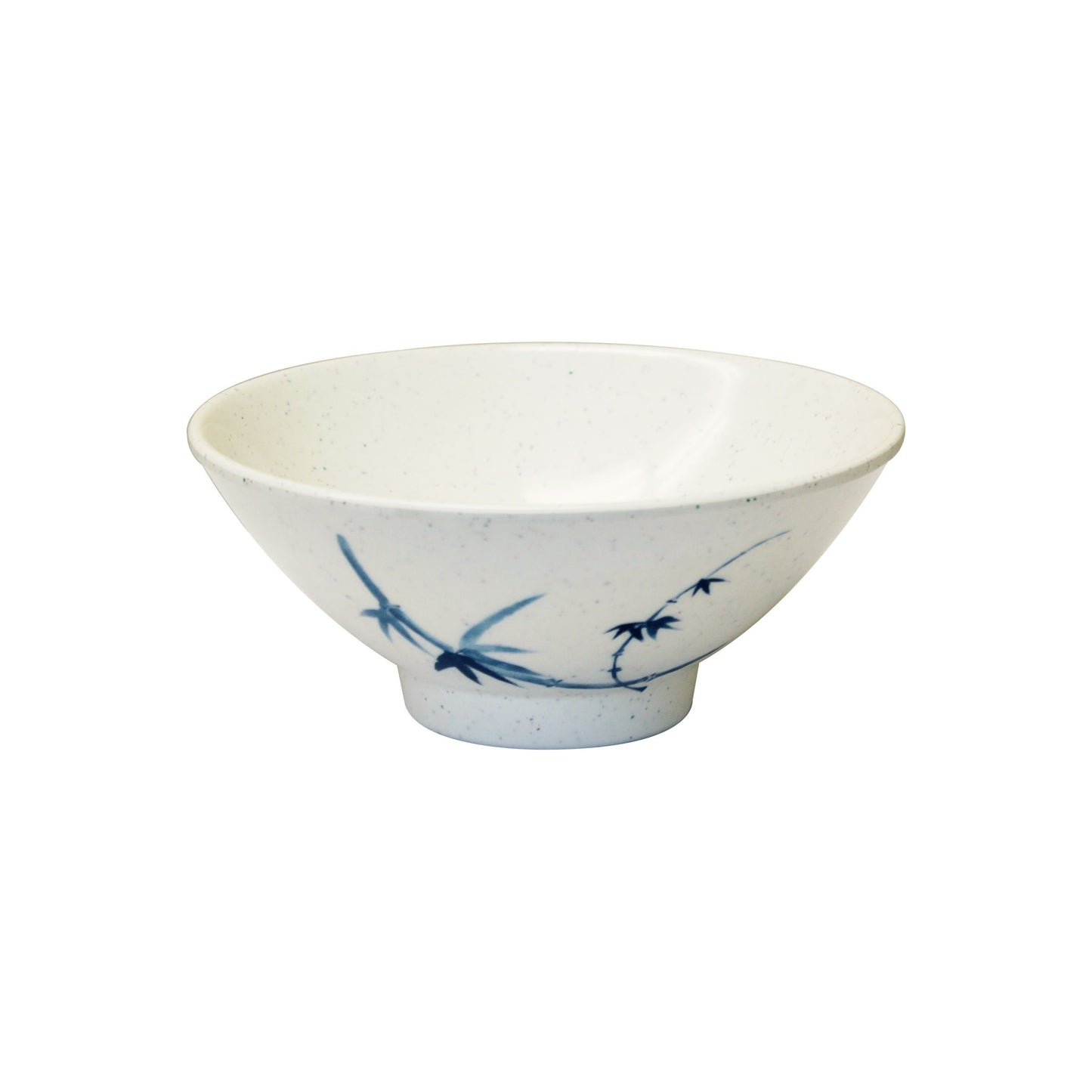 Thunder Group 3005BB Blue Bamboo 9 oz. Round Melamine Rice Bowl - 12/Case