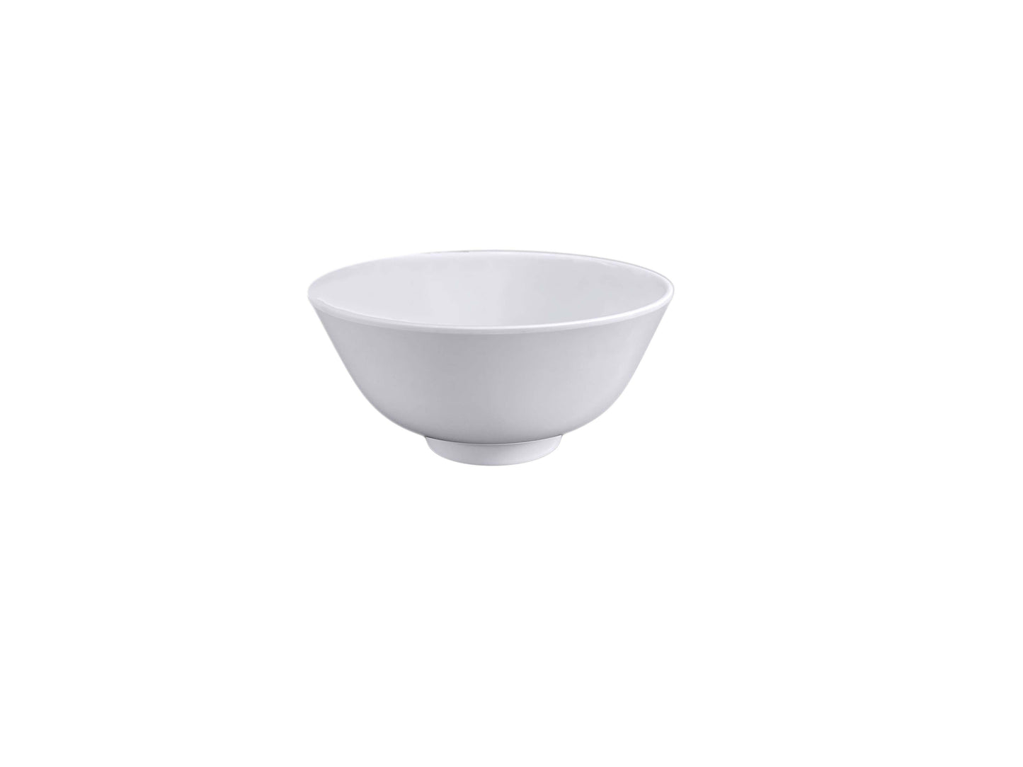 Thunder Group 3006TW Imperial 9 oz. White Melamine Rice Bowl - 12/Pack