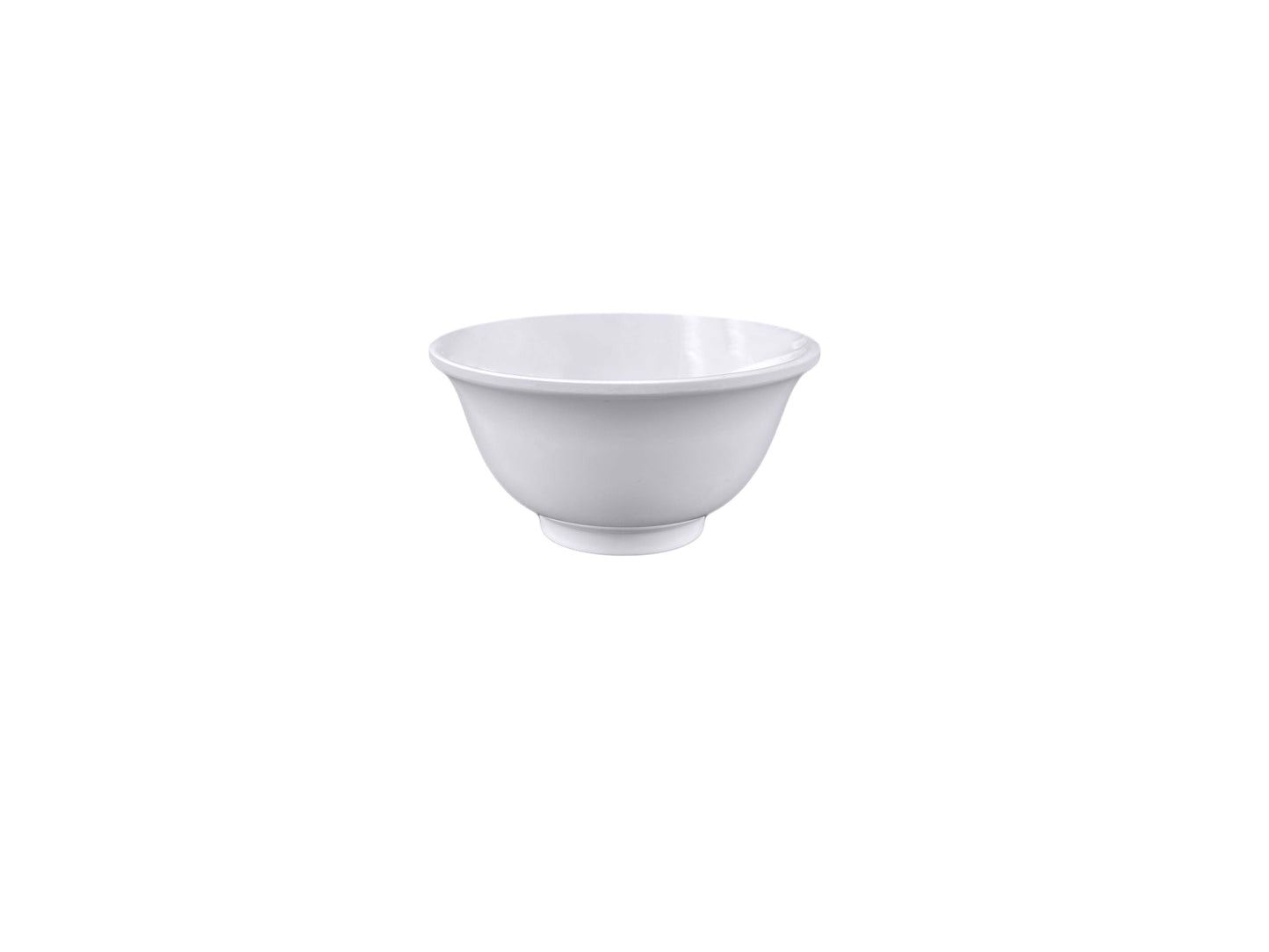 Thunder Group 3008TW Imperial 6 oz. White Melamine Rice Bowl - 12/Pack