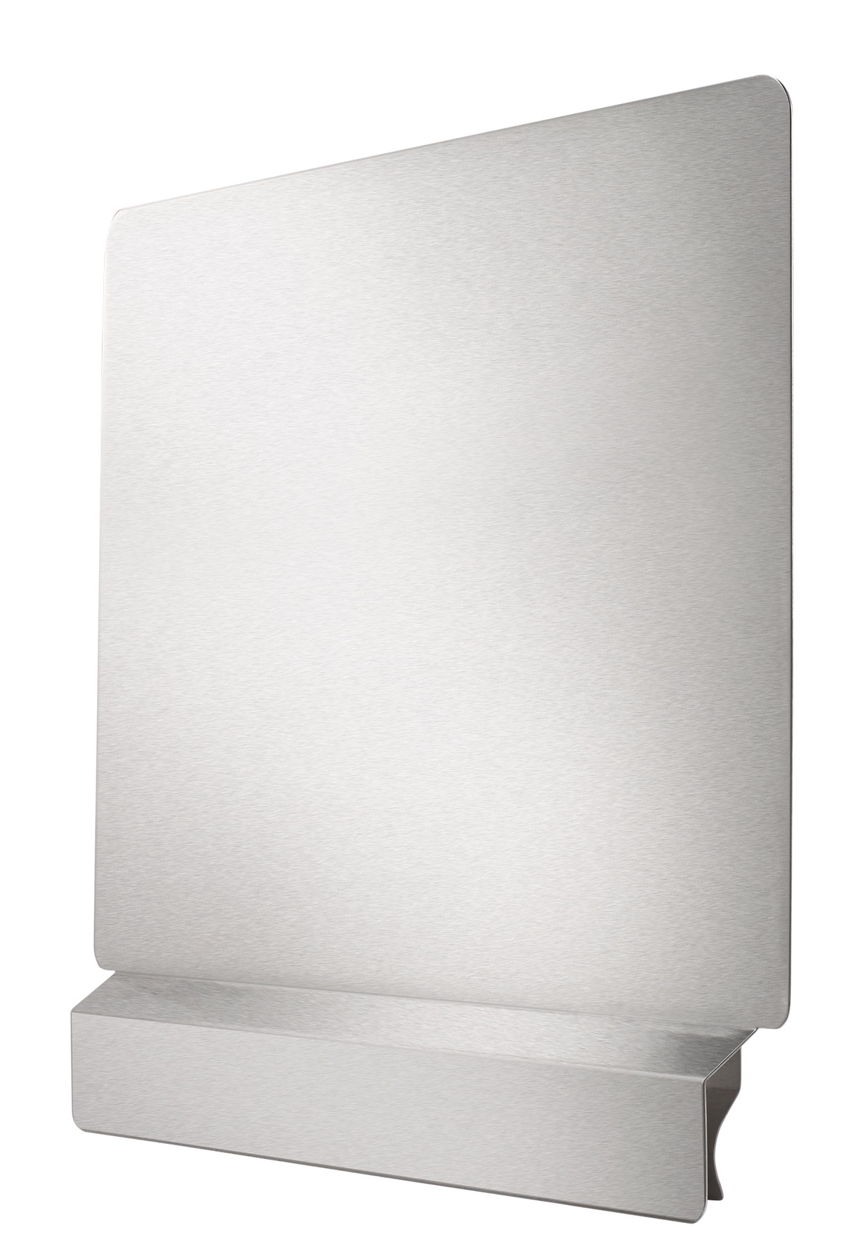 Krowne 30-325 Royal Series Universal Fryer Splash Guard - 20 1/2"D x 18"H, Stainless Steel
