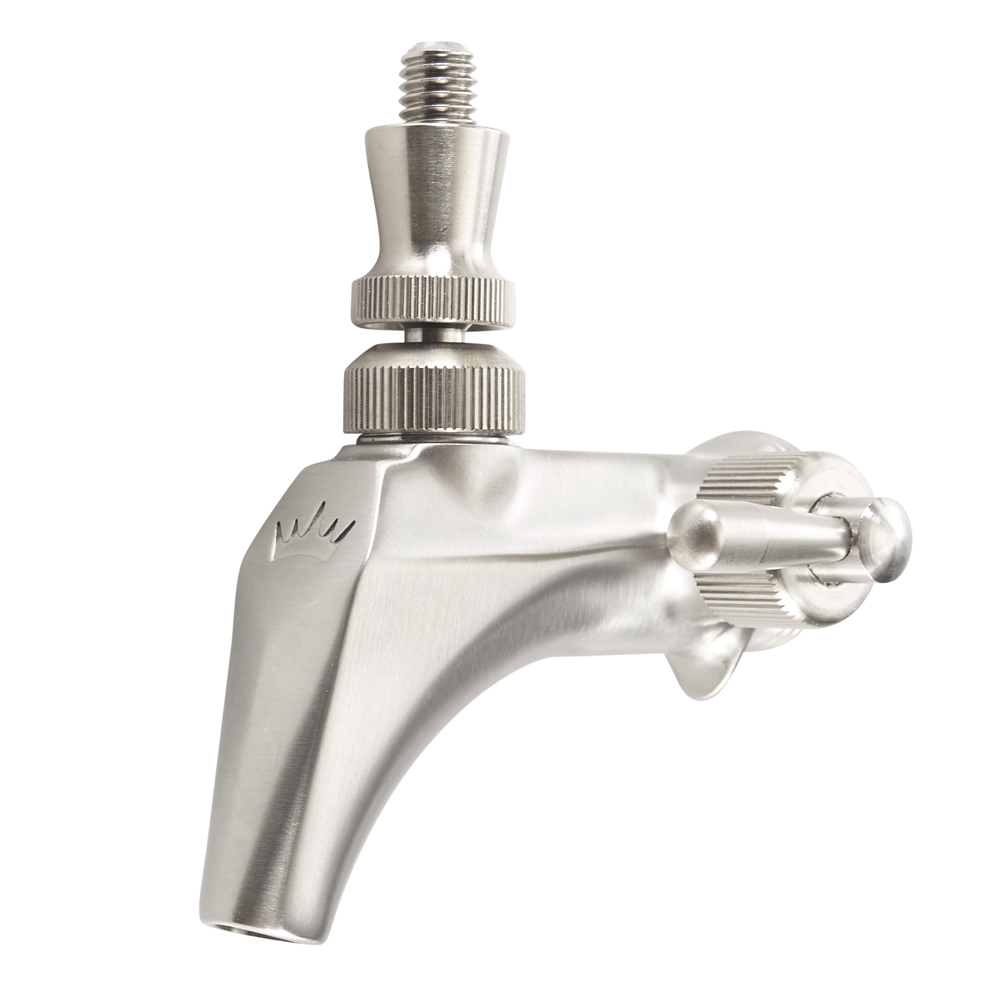 Krowne BC-325 MasterTap Premium Flow Control Dispensing Faucet - Stainless Steel, Satin