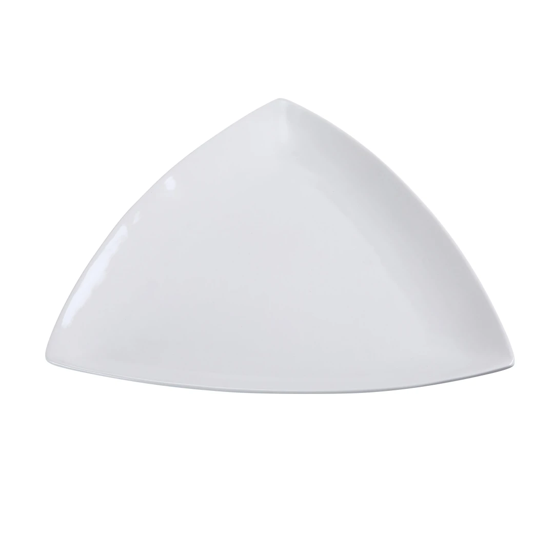 Yanco FU-408 Fuji Plate 8"L X 8"W Triangular