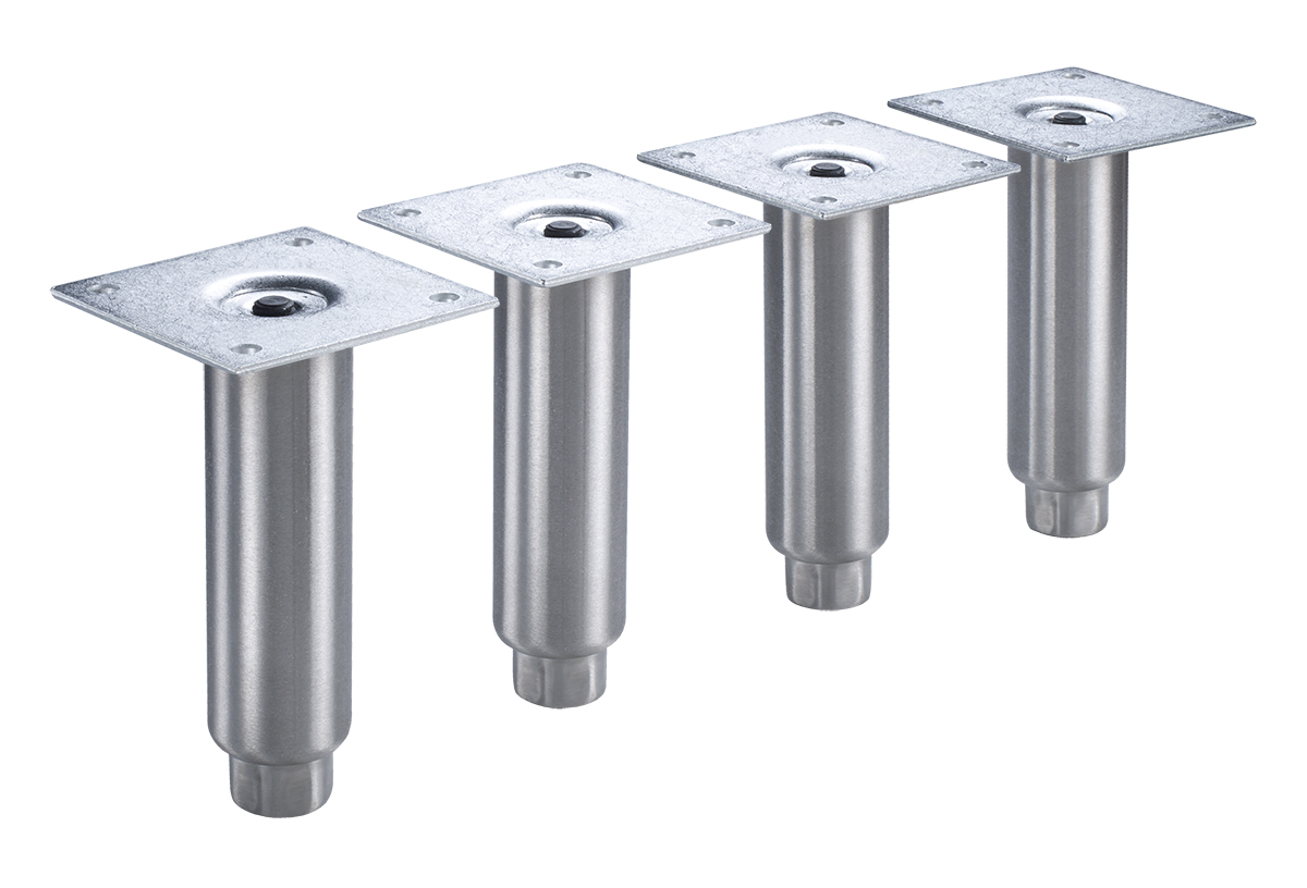 Krowne BS-100 6" Leg Set for BS60 & BS84 Models, Stainless