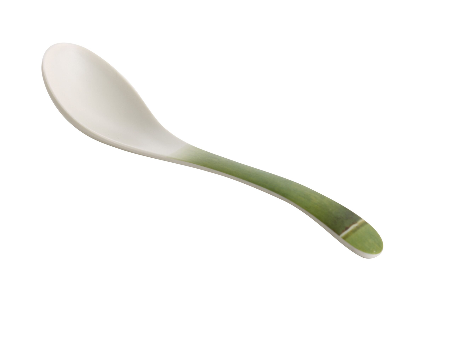Yanco BA-7001 Bamboo Style Spoon 8"L Dishwasher Safe