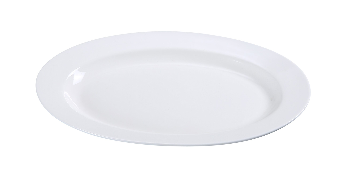 Yanco PS-41 Piscataway Platter 14"L X 9-1/2"W Oval