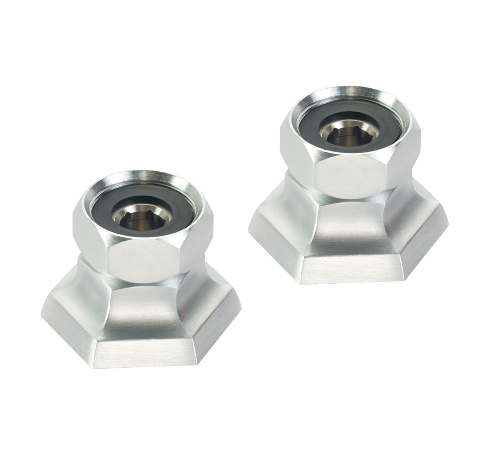 Krowne DX-100 Coupling Flanges for Diamond Series Faucets - 1/2" NPT Female Inlet