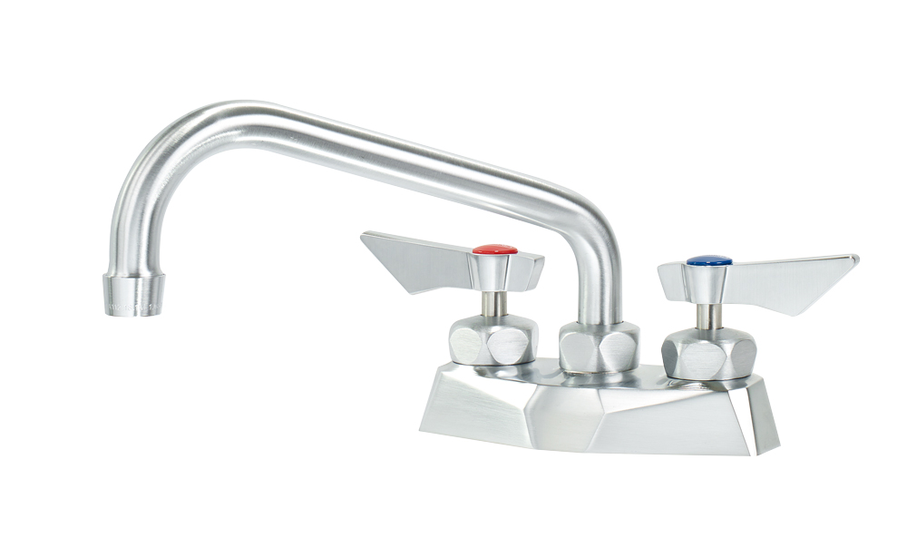 Krowne DX-308 Deck Mount Faucet w/ 8" Swing Spout - 4" Centers