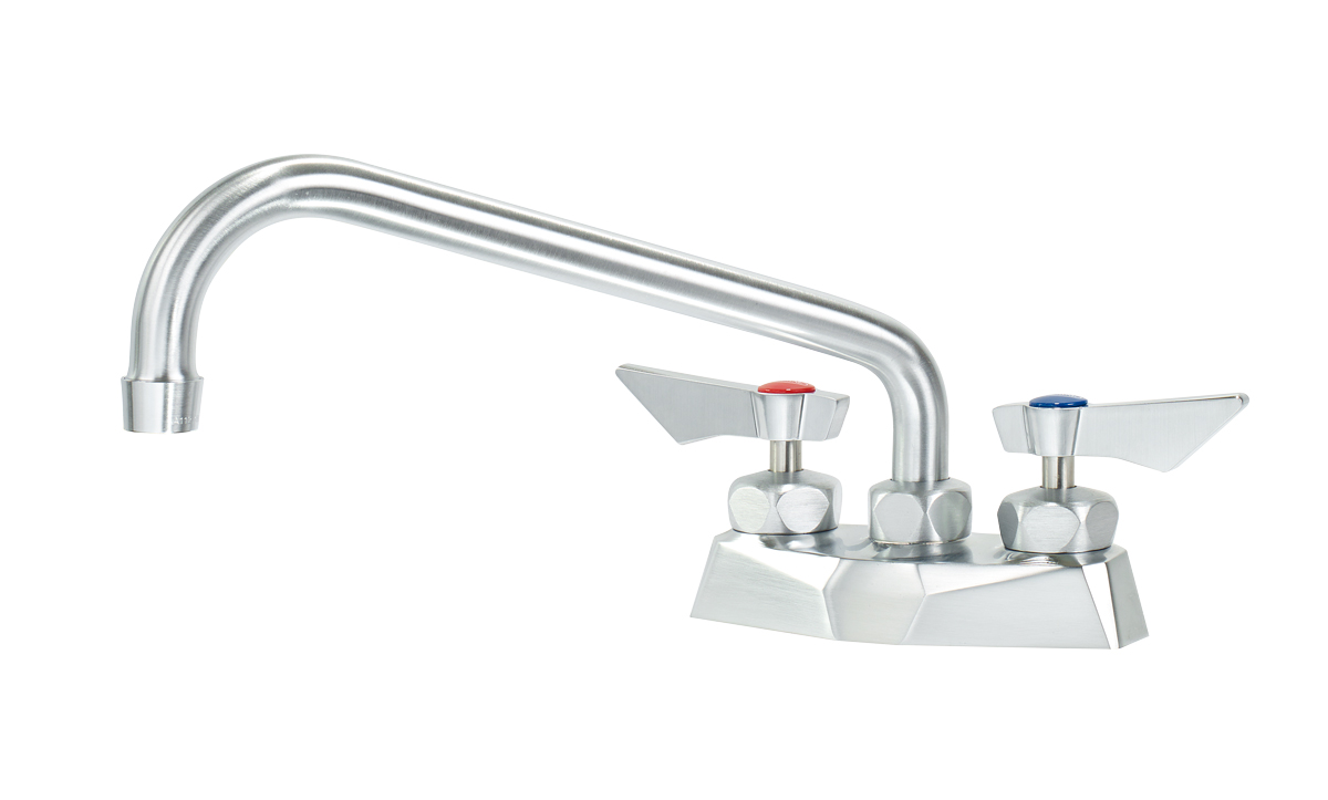 Krowne DX-310 Deck Mount Faucet w/ 10" Swing Spout - 4" Centers