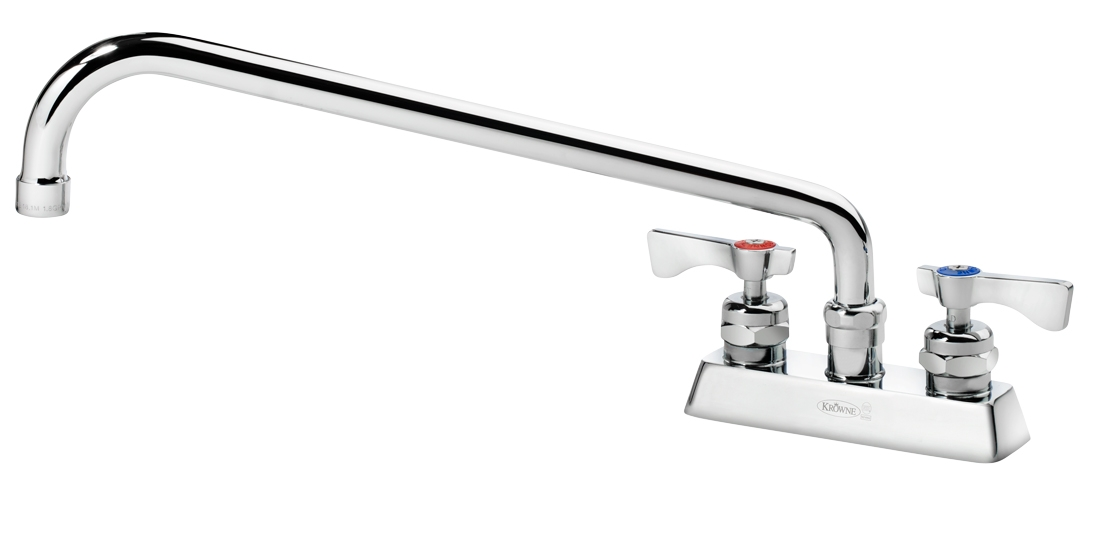 Krowne 15-314L Deck Mount Faucet w/ 14" Swing Nozzle