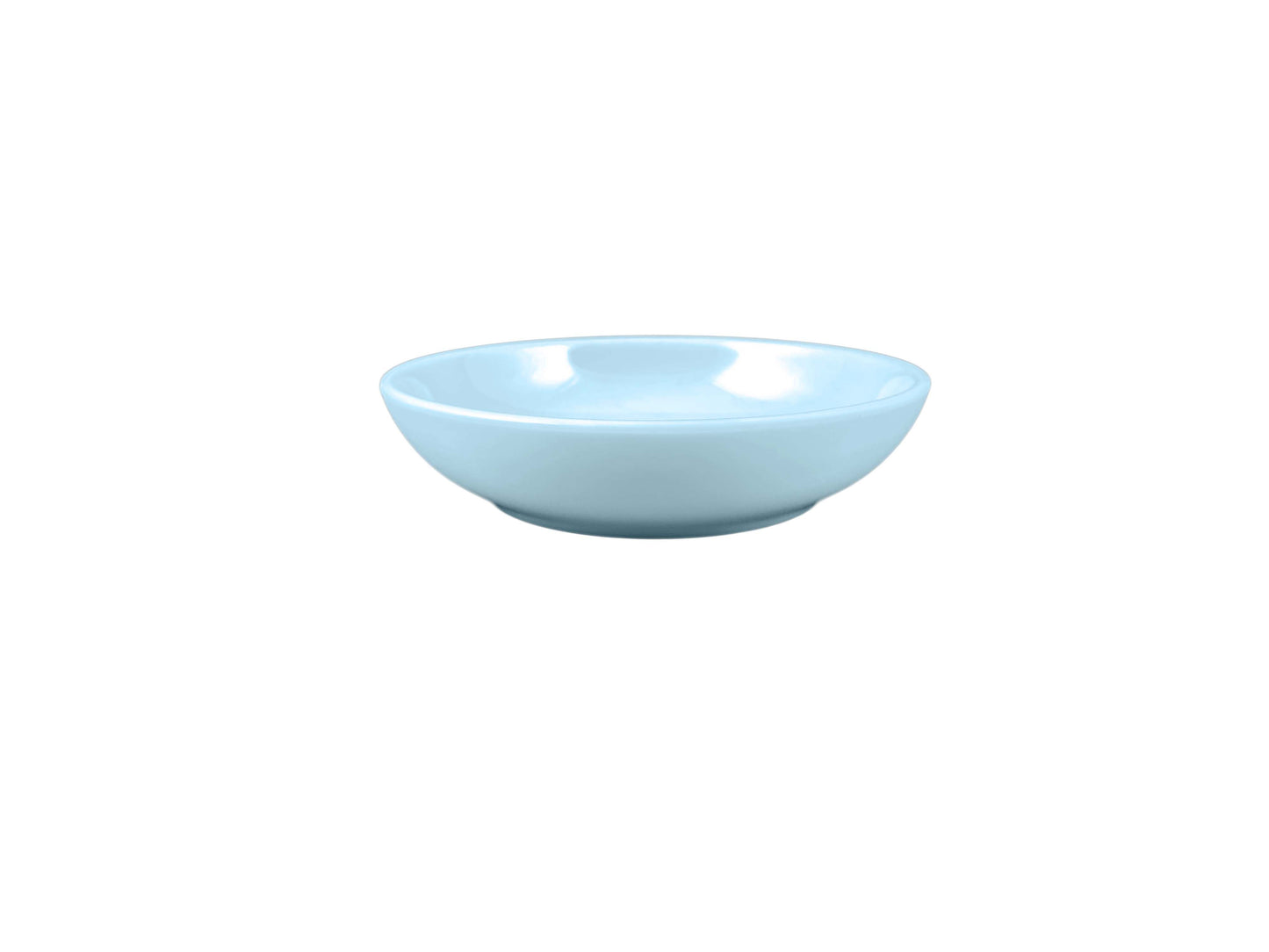 Thunder Group 3965 Blue Jade 15 oz. Round Melamine Bowl - 12/Case